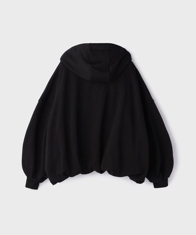 GRACE CONTINENTAL バル－ン裏毛パ－カ－ ブラック