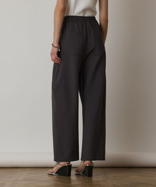 GRACE CONTINENTAL ストレッチポンチパンツ グレー