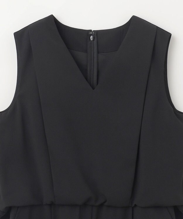 GRACE CONTINENTAL ショートサロペット ブラック