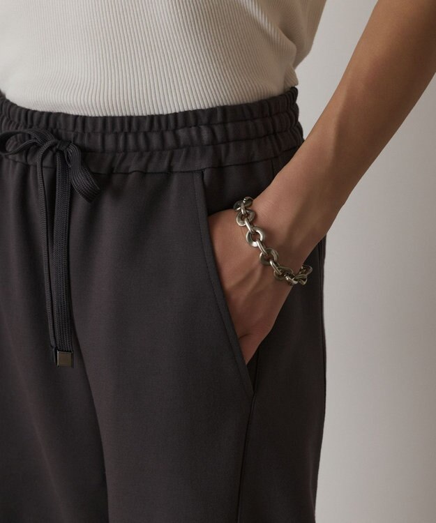 GRACE CONTINENTAL ストレッチポンチパンツ グレー