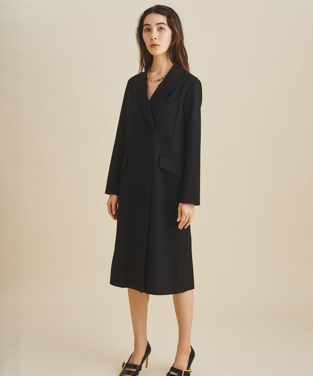 GRACE CONTINENTAL スモーキングDress ブラック