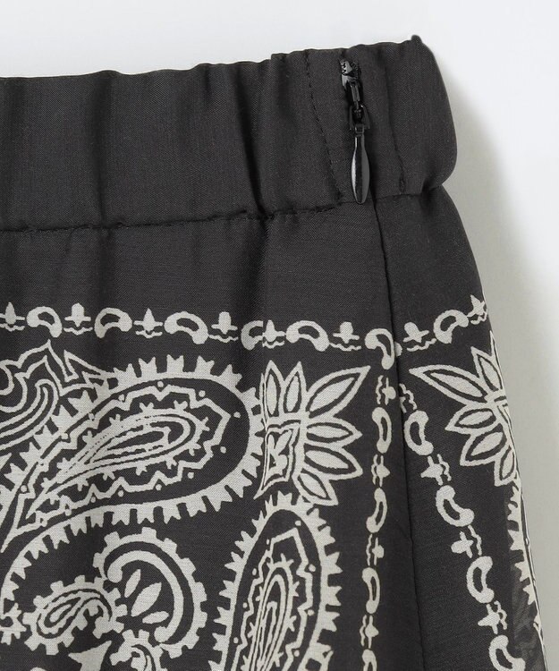 GRACE CONTINENTAL バンダナティアードスカート ブラック