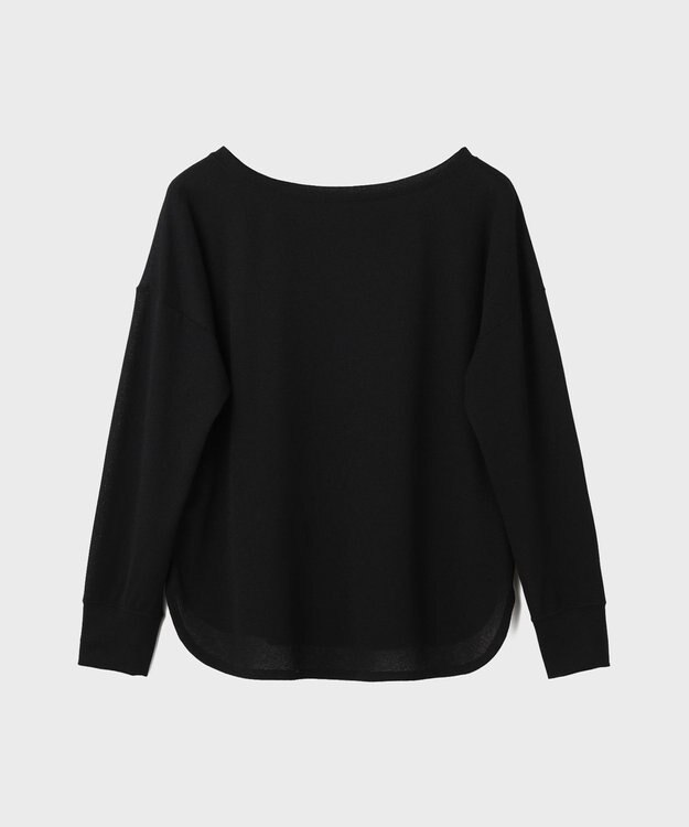 GRACE CONTINENTAL シアーワッフルカットトップ ブラック