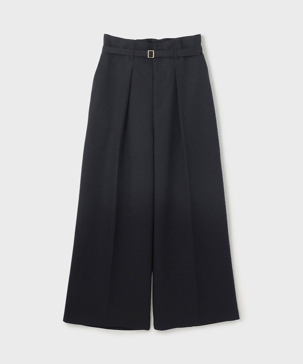 GRACE CONTINENTAL ハイウエストワイドパンツ ネイビー