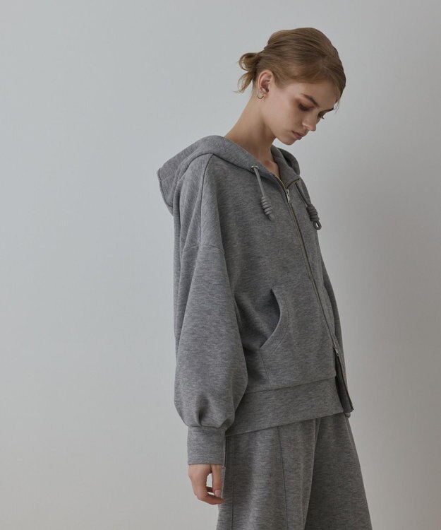 GRACE CONTINENTAL ルーズパーカー グレー