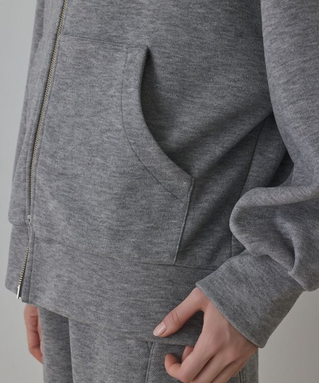 GRACE CONTINENTAL ルーズパーカー グレー