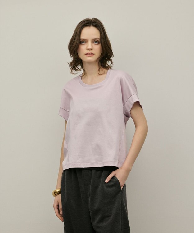 GRACE CONTINENTAL ルーズカットTシャツ ピンク