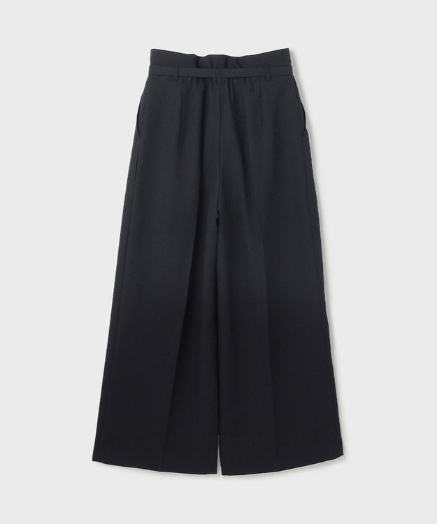 GRACE CONTINENTAL ハイウエストワイドパンツ ネイビー