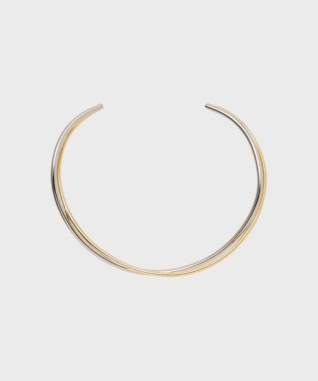 GRACE CONTINENTAL ダブルメタルチョーカー マルチ