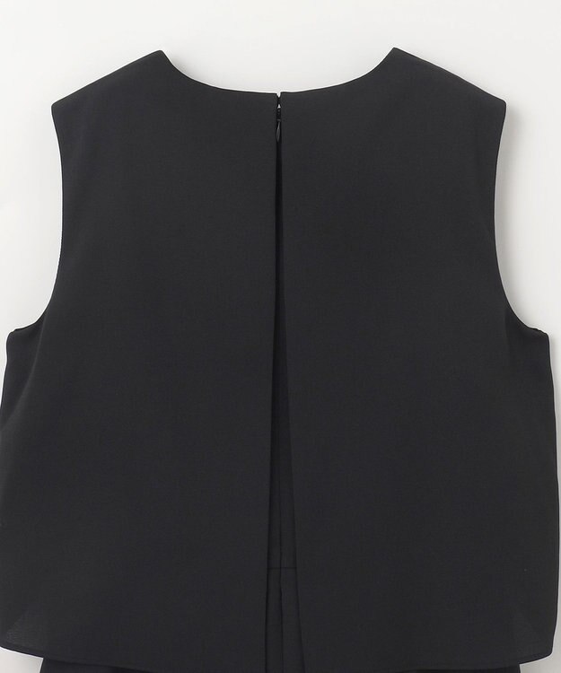 GRACE CONTINENTAL ショートサロペット ブラック