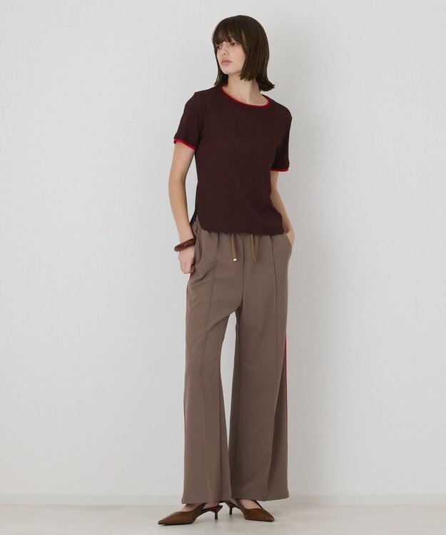 GRACE CONTINENTAL シアーテレコカットトップ ブラウン