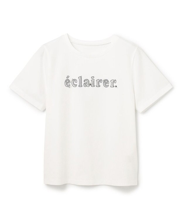 GRACE CONTINENTAL ラメロゴTee ホワイト