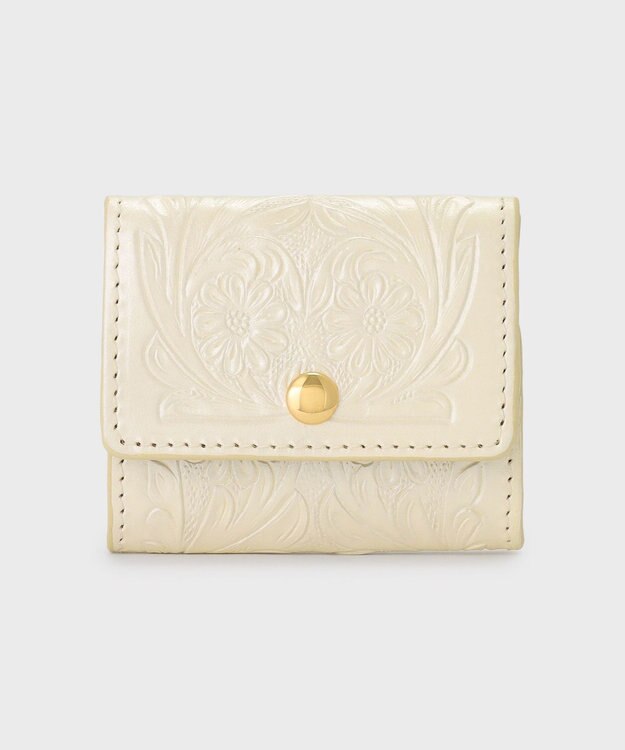 GRACE CONTINENTAL Mini CoinCase パールホワイト