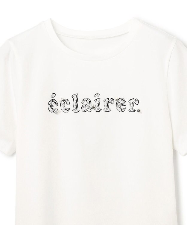 GRACE CONTINENTAL ラメロゴTee ホワイト