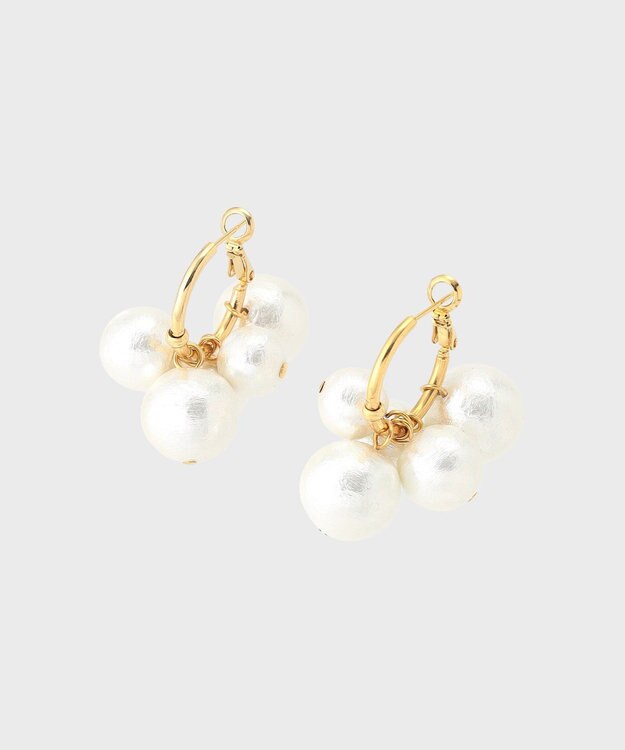 GRACE CONTINENTAL Moy Paris Bubble Hoop ピアス ゴールド