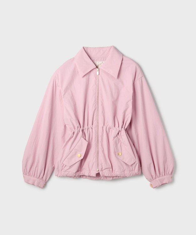 GRACE CONTINENTAL ナイロンパディングブルゾン ピンク