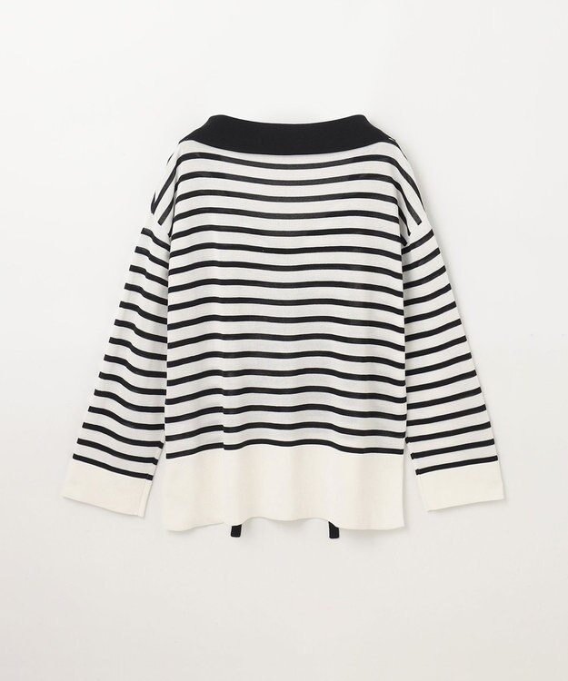 GRACE CONTINENTAL マリンボウタイニット ホワイト