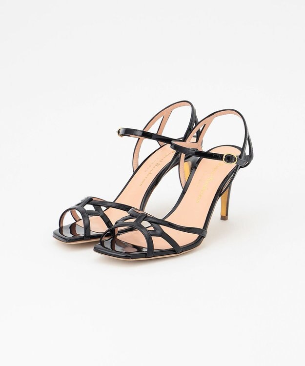 GRACE CONTINENTAL Rupert Sandersonストラップサンダル ブラック