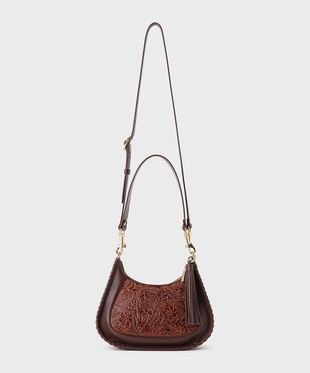 GRACE CONTINENTAL Handle MoonBag タンブガッティ