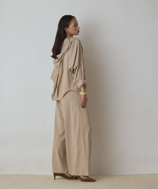 GRACE CONTINENTAL ドルマンフ－ディシャツ ベージュ