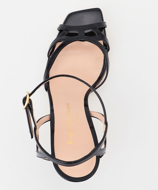 GRACE CONTINENTAL Rupert Sandersonストラップサンダル ブラック