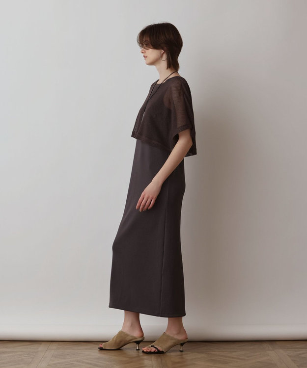 GRACECONTINENTALdiagramメッシュレースドレスワンピース メッシュレースワンピース / GRACE CONTINENTAL | GRACE