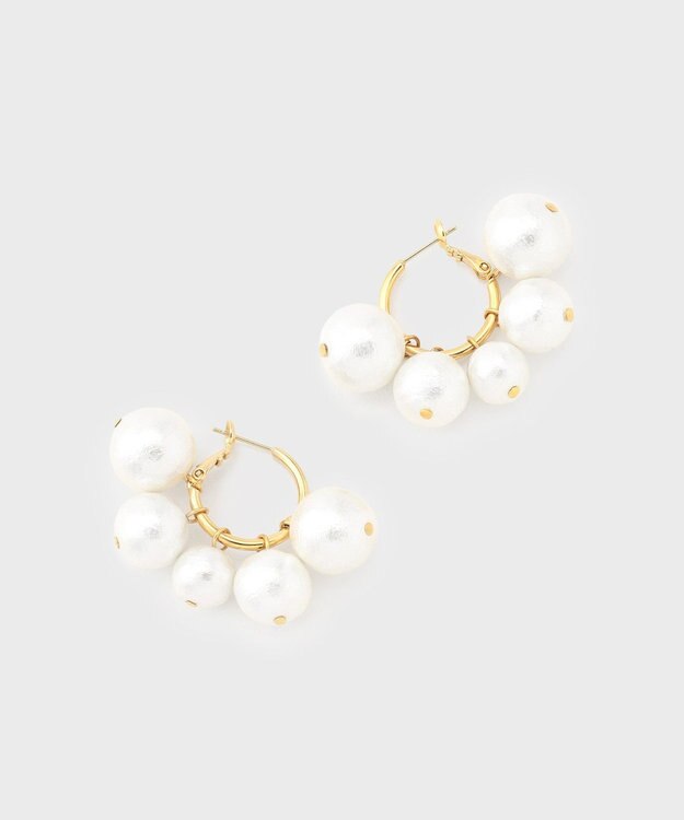 GRACE CONTINENTAL Moy Paris Bubble Hoop ピアス ゴールド