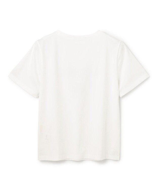 GRACE CONTINENTAL ラメロゴTee ホワイト