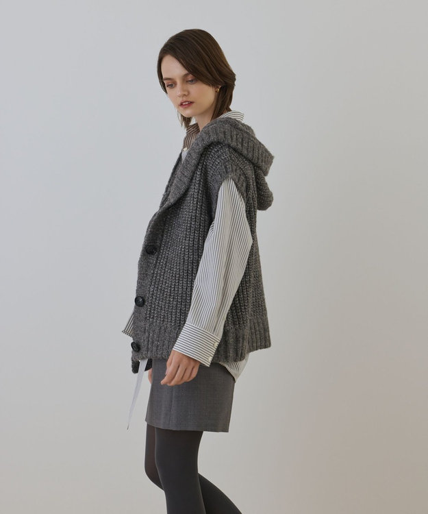 ラメニットベスト / GRACE CONTINENTAL | GRACE CONTINENTAL