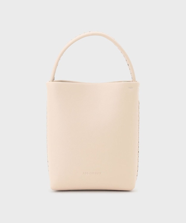 GRACE CONTINENTAL ADD CULUMN BEND BAG ホワイト