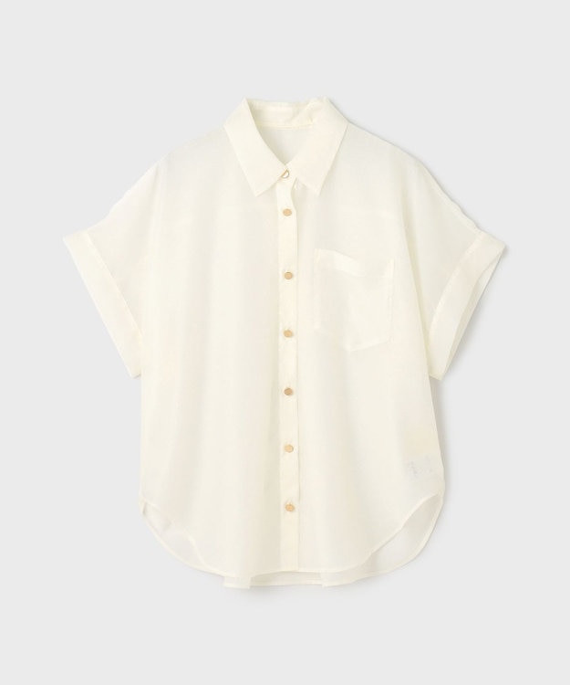 GRACE CONTINENTAL ドルマンシアーシャツ ホワイト