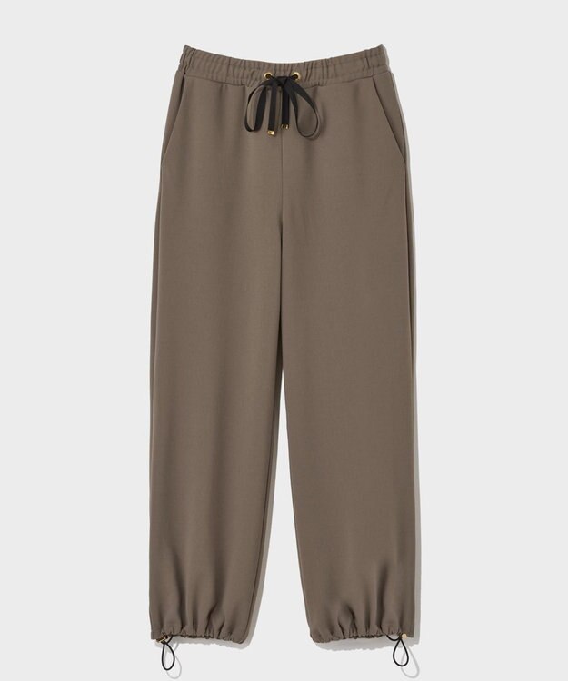 GRACE CONTINENTAL ジャージジョガーパンツ カーキ