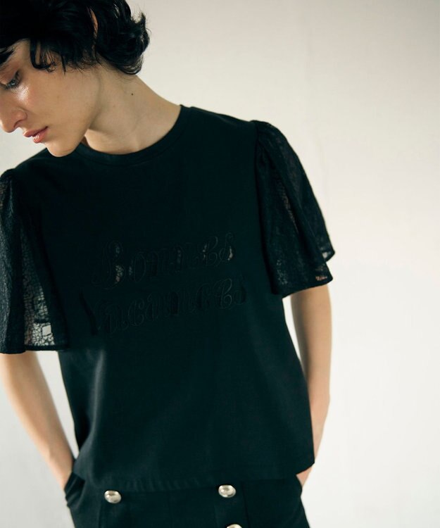 レースロゴTシャツ / GRACE CONTINENTAL | GRACE CONTINENTAL