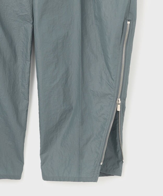 GRACE CONTINENTAL ナイロンジップカーゴパンツ グレー