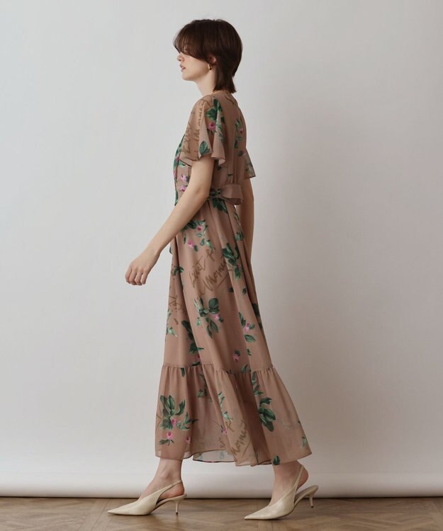 【GRACE CONTINENTAL】トリアセコットンワンピース　25SS トリアセコットンワンピース / GRACE CONTINENTAL | GRACE