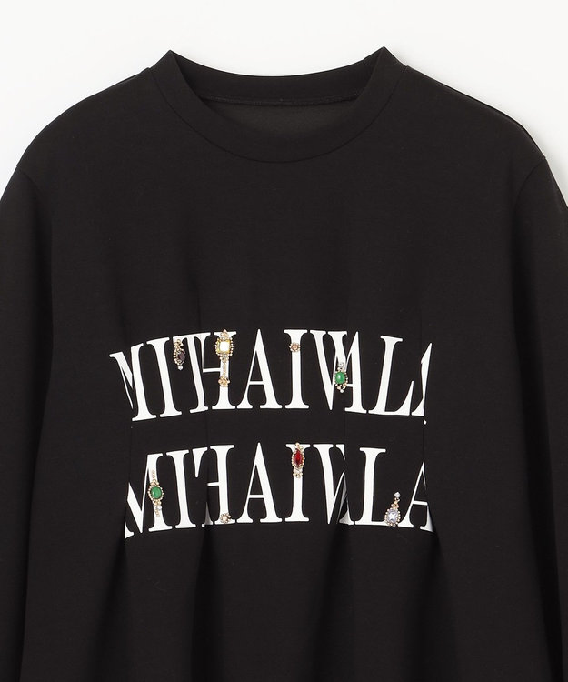 GRACE CONTINENTAL タックカットトップ ブラック