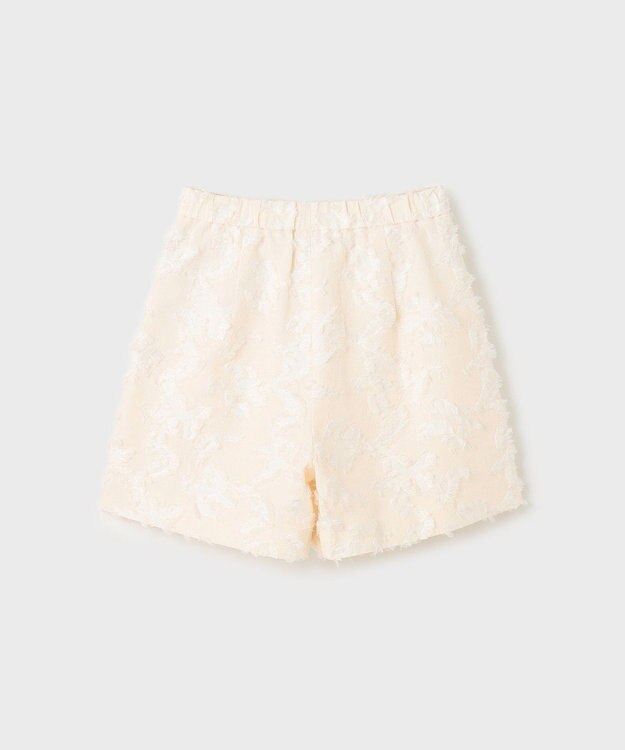 GRACE CONTINENTAL カットジャガードショートパンツ キナリ