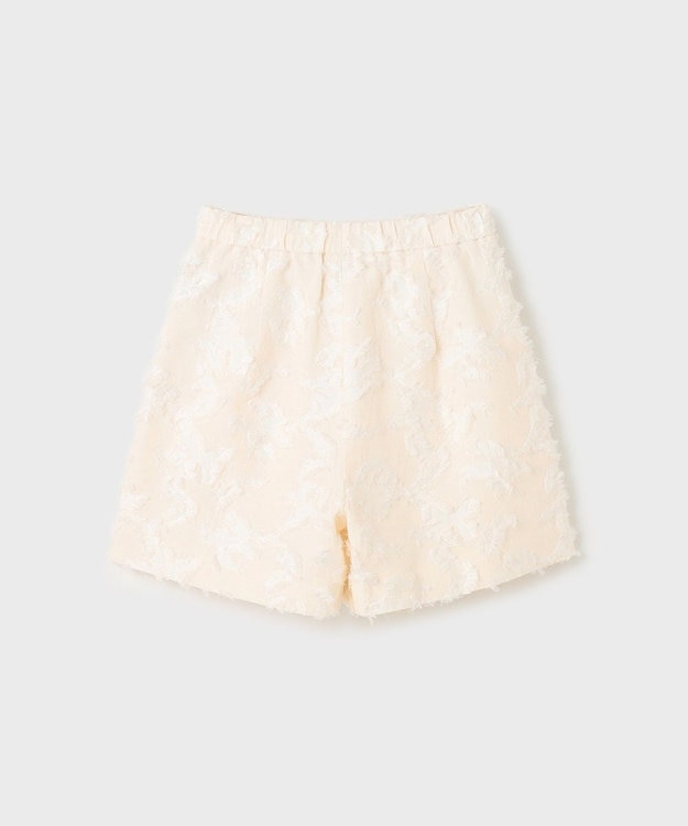 GRACE CONTINENTAL カットジャガードショートパンツ キナリ