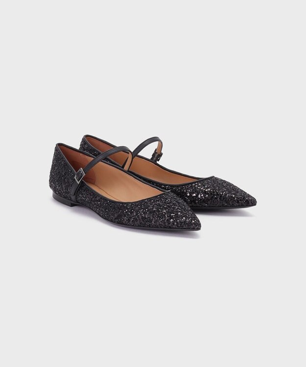 GRACE CONTINENTAL PROSPERINE ストラップパンプス ブラック