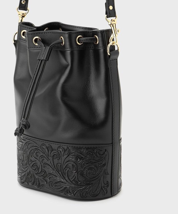 GRACE CONTINENTAL Drawstring Bag ブラック