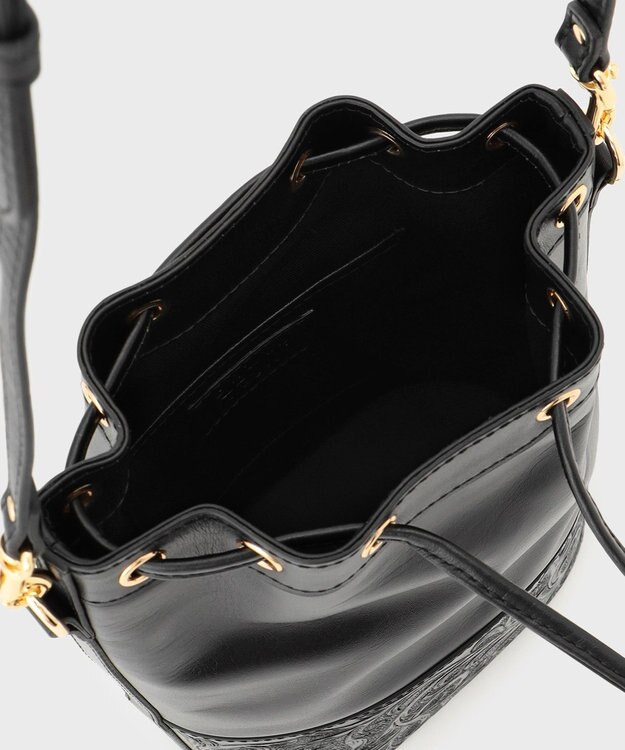 GRACE CONTINENTAL Drawstring Bag ブラック