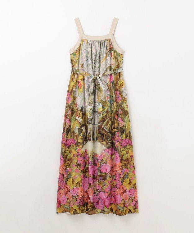 GRACE CONTINENTAL ジャルダンプリントマキシ マルチ