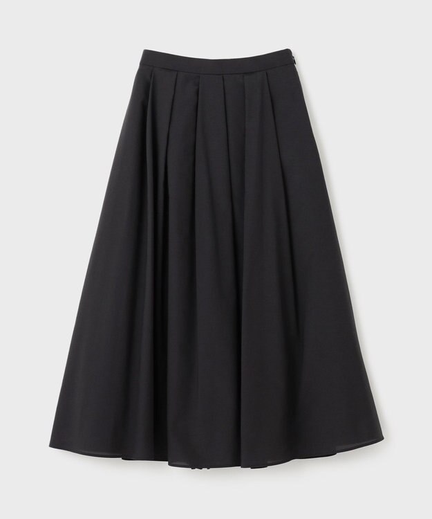 GRACE CONTINENTAL フレアタックスカート ブラック