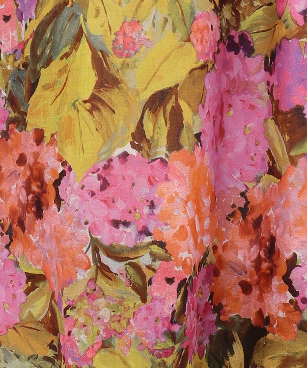 GRACE CONTINENTAL ジャルダンプリントマキシ マルチ