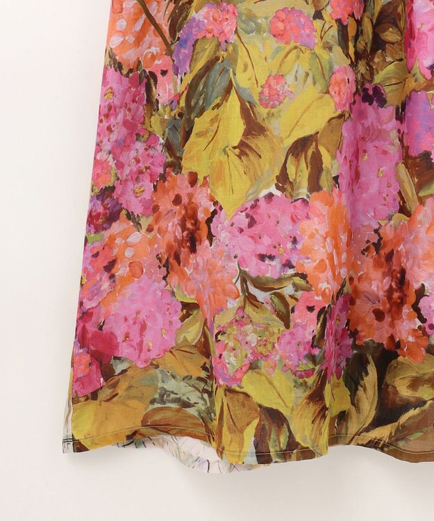 GRACE CONTINENTAL ジャルダンプリントマキシ マルチ