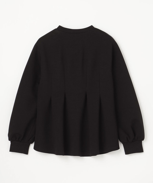 GRACE CONTINENTAL タックカットトップ ブラック