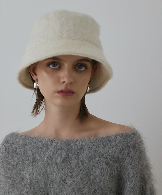 GRACE CONTINENTAL オーバーニットトップ グレー