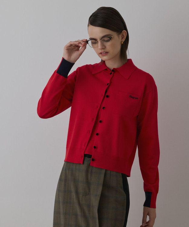 現行品 Grace Continental カーディガン フリンジニットカーディガン / GRACE CONTINENTAL | GRACE