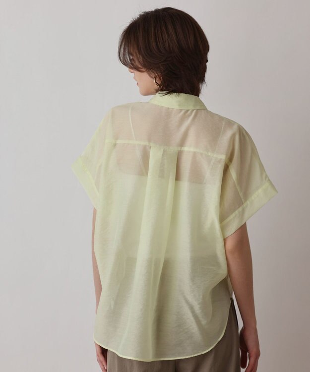 GRACE CONTINENTAL ドルマンシアーシャツ イエロー