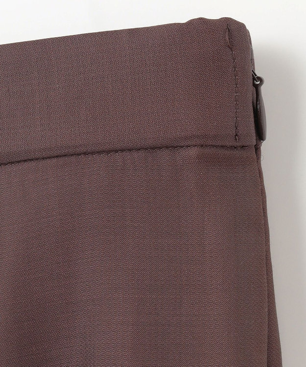 GRACE CONTINENTAL イレギュラーヘムスカート ブラウン